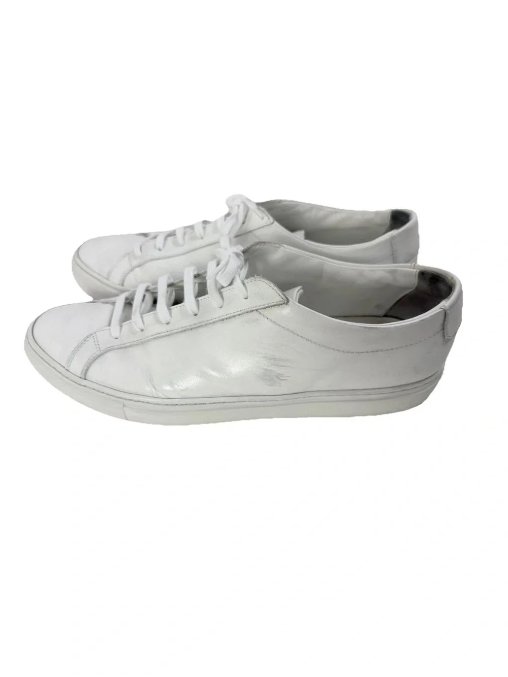 Common Projects White Leather Low-Top Sneakers